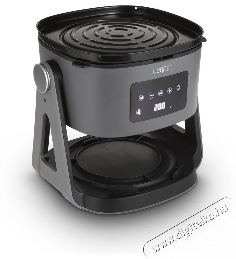 Lauben 5500BG Glass&Grill 3in1 Konyhai term&eacute;kek - Konyhai kisg&eacute;p (s&uuml;t&eacute;s / főz&eacute;s / hűt&eacute;s / &eacute;telk&eacute;sz&iacute;t&eacute;s) - L&eacute;gkever&eacute;ses főzőg&eacute;p / elektromos kukta / multifunkci&oacute;s s&uuml;tő - 504781