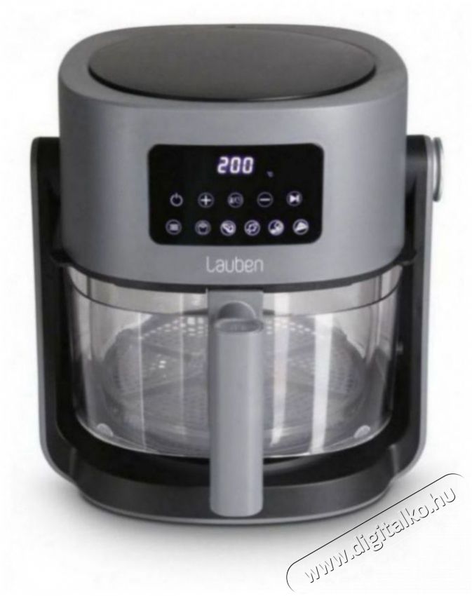 Lauben 5500BG Glass&Grill 3in1 Konyhai term&eacute;kek - Konyhai kisg&eacute;p (s&uuml;t&eacute;s / főz&eacute;s / hűt&eacute;s / &eacute;telk&eacute;sz&iacute;t&eacute;s) - L&eacute;gkever&eacute;ses főzőg&eacute;p / elektromos kukta / multifunkci&oacute;s s&uuml;tő - 504781