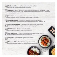 Lauben Multifunction Rice Cooker 1200WR Rose Gold Edition Konyhai term&eacute;kek - Konyhai kisg&eacute;p (s&uuml;t&eacute;s / főz&eacute;s / hűt&eacute;s / &eacute;telk&eacute;sz&iacute;t&eacute;s) - Rizsfőző - 504780