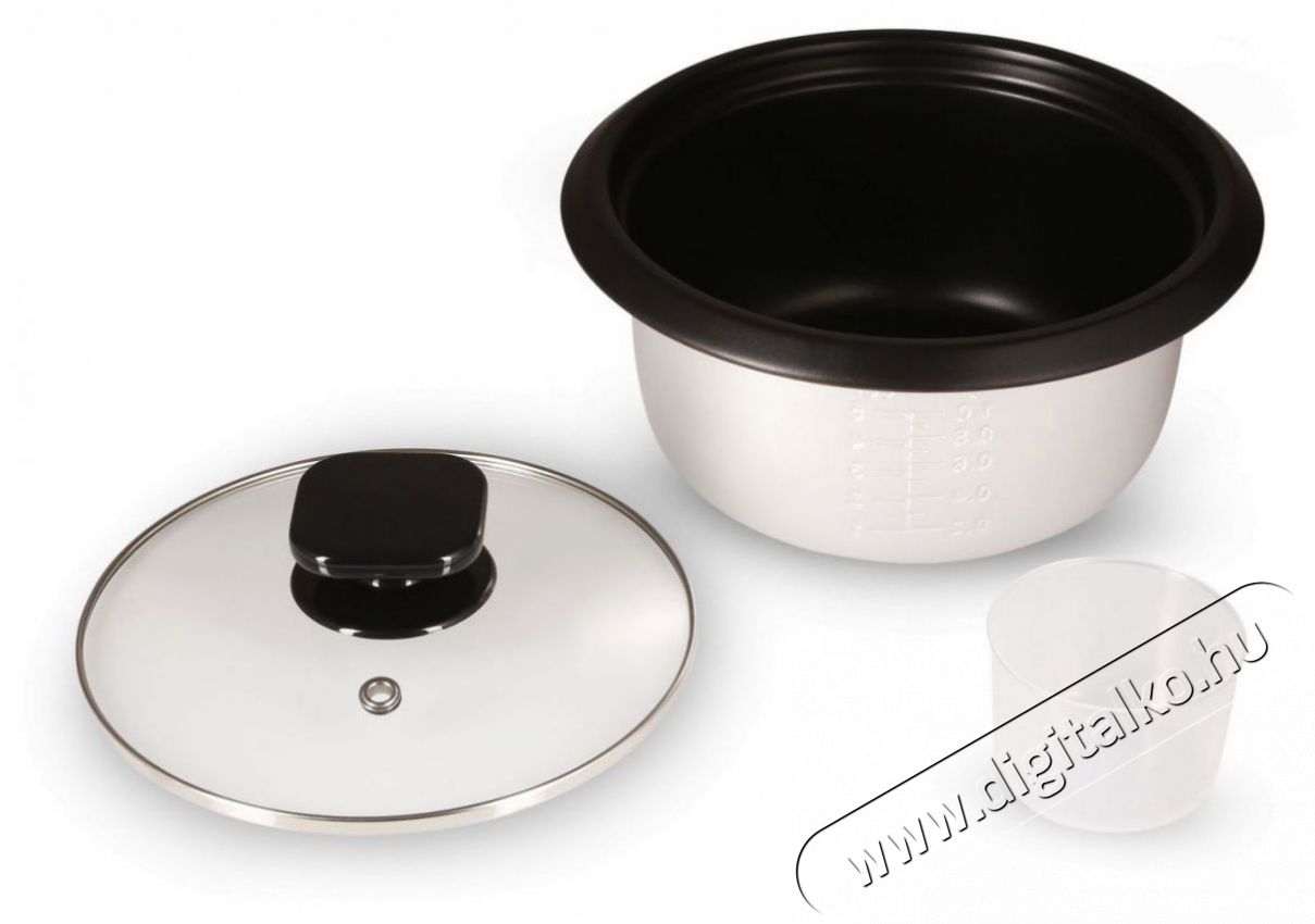 Lauben Rice Cooker Square 1000WB Konyhai term&eacute;kek - Konyhai kisg&eacute;p (s&uuml;t&eacute;s / főz&eacute;s / hűt&eacute;s / &eacute;telk&eacute;sz&iacute;t&eacute;s) - Rizsfőző - 504782