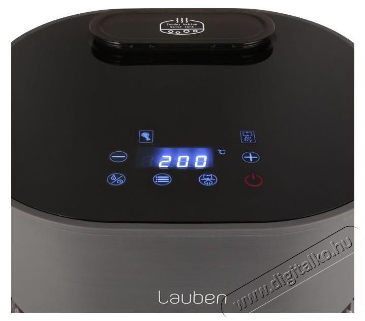 Lauben Glass & SteamAir Fryer 4500BG Konyhai term&eacute;kek - Konyhai kisg&eacute;p (s&uuml;t&eacute;s / főz&eacute;s / hűt&eacute;s / &eacute;telk&eacute;sz&iacute;t&eacute;s) - L&eacute;gkever&eacute;ses főzőg&eacute;p / elektromos kukta / multifunkci&oacute;s s&uuml;tő - 529694
