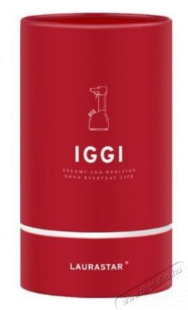 Laurastar IGGI piros Ruhagőz&ouml;lő H&aacute;ztart&aacute;s / Otthon / K&uuml;lt&eacute;r - Vasal&oacute; - &Uacute;ti / mini vasal&oacute; - 525171