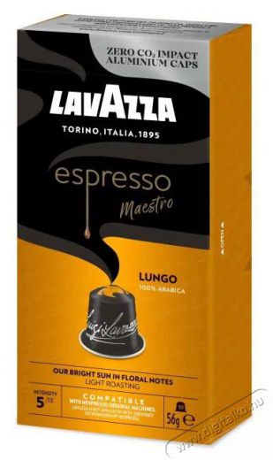 Lavazza NCC Espresso Lungo - kompatibilis a Nespresso&reg; Original k&aacute;v&eacute;főzőkkel* Konyhai term&eacute;kek - K&aacute;v&eacute;főző / k&aacute;v&eacute;&ouml;rlő / kieg&eacute;sz&iacute;tő - K&aacute;v&eacute; kapszula / pod / szemes / őr&ouml;lt k&aacute;v&eacute; - 503753