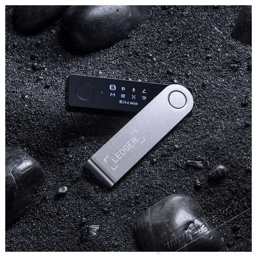 Ledger Nano X Onyx Black Crypto Hardware Wallet Iroda &eacute;s sz&aacute;m&iacute;t&aacute;stechnika - Egy&eacute;b sz&aacute;m&iacute;t&aacute;stechnikai term&eacute;k - 529000