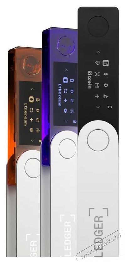 Ledger Nano X Onyx Black Crypto Hardware Wallet Iroda &eacute;s sz&aacute;m&iacute;t&aacute;stechnika - Egy&eacute;b sz&aacute;m&iacute;t&aacute;stechnikai term&eacute;k - 529000