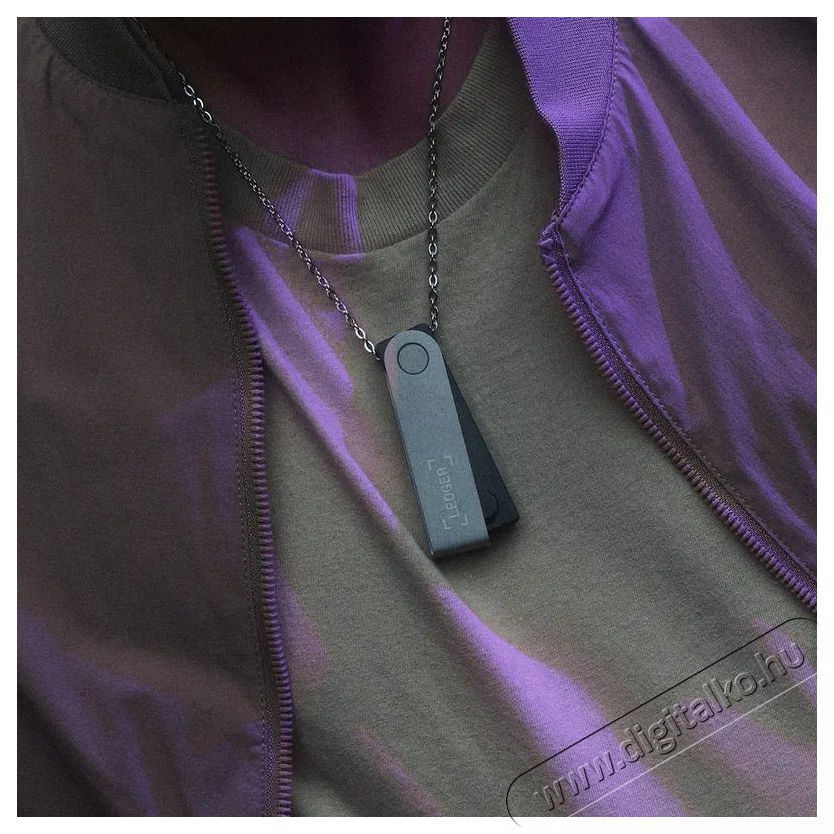 Ledger Nano X Onyx Black Crypto Hardware Wallet Iroda &eacute;s sz&aacute;m&iacute;t&aacute;stechnika - Egy&eacute;b sz&aacute;m&iacute;t&aacute;stechnikai term&eacute;k - 529000