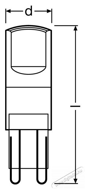 LEDVANCE Osram Base műanyag h&aacute;z LED kapszula 3 db H&aacute;ztart&aacute;s / Otthon / K&uuml;lt&eacute;r - Vil&aacute;g&iacute;t&aacute;s / elektromoss&aacute;g - G9 foglalat&uacute; izz&oacute; - 390390