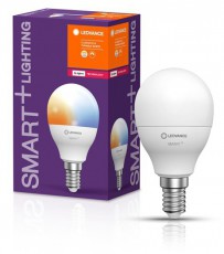 LEDVANCE Smart+ 5W E14 &aacute;ll&iacute;that&oacute; sz&iacute;nhőm&eacute;rs&eacute;kletű kisg&ouml;mb LED f&eacute;nyforr&aacute;s H&aacute;ztart&aacute;s / Otthon / K&uuml;lt&eacute;r - Vil&aacute;g&iacute;t&aacute;s / elektromoss&aacute;g - E14 foglalat&uacute; izz&oacute; - 395191