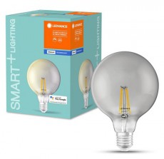 LEDVANCE Smart+ Bluetooth vez&eacute;rl&eacute;sű 6W 2700K E27, dimmelhető g&ouml;mb alak&uacute; filament LED f&eacute;nyforr&aacute;s H&aacute;ztart&aacute;s / Otthon / K&uuml;lt&eacute;r - Vil&aacute;g&iacute;t&aacute;s / elektromoss&aacute;g - E27 foglalat&uacute; izz&oacute; - 395277