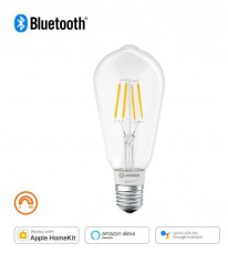 LEDVANCE Smart+ BT FIL edison f&eacute;nyforr&aacute;s,DIM,6W 2700K E27 okostelefonnal,alkalmaz&aacute;ssal vez&eacute;relhető intelligens f&eacute;nyforr&aacute;s H&aacute;ztart&aacute;s / Otthon / K&uuml;lt&eacute;r - Vil&aacute;g&iacute;t&aacute;s / elektromoss&aacute;g - E27 foglalat&uacute; izz&oacute; - 396463