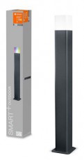 LEDVANCE Smart+ WiFi Cube 80Cm Post okos k&uuml;lt&eacute;ri l&aacute;mpa, s&ouml;t&eacute;t sz&uuml;rke, sz&iacute;nv&aacute;lt&oacute;s okos, vez&eacute;rlehető intelligens l&aacute;mpatest H&aacute;ztart&aacute;s / Otthon / K&uuml;lt&eacute;r - Vil&aacute;g&iacute;t&aacute;s / elektromoss&aacute;g - Kerti / k&uuml;lt&eacute;ri l&aacute;mpa - 396477