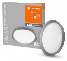 LEDVANCE Smart+ WiFi menny. okos l&aacute;mpa Ceiling Plate, &aacute;ll. sz&iacute;nhőm. 430mm okos, vez&eacute;relhető intelligens l&aacute;mpatest (297659) H&aacute;ztart&aacute;s / Otthon / K&uuml;lt&eacute;r - Vil&aacute;g&iacute;t&aacute;s / elektromoss&aacute;g - Fali / mennyezeti l&aacute;mpa - 396449