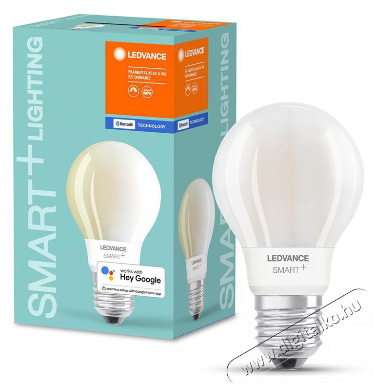 LEDVANCE Smart+ Bluetooth vez&eacute;rl&eacute;sű 11W 2700K E27, dimmelhető k&ouml;rte alak&uacute; LED f&eacute;nyforr&aacute;s H&aacute;ztart&aacute;s / Otthon / K&uuml;lt&eacute;r - Vil&aacute;g&iacute;t&aacute;s / elektromoss&aacute;g - E27 foglalat&uacute; izz&oacute; - 395150