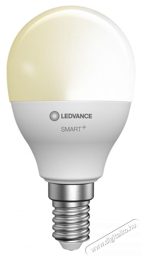 LEDVANCE Smart+ Bluetooth vez&eacute;rl&eacute;sű 5W 2700K E14, kisg&ouml;mb alak&uacute; LED f&eacute;nyforr&aacute;s H&aacute;ztart&aacute;s / Otthon / K&uuml;lt&eacute;r - Vil&aacute;g&iacute;t&aacute;s / elektromoss&aacute;g - E14 foglalat&uacute; izz&oacute; - 395153