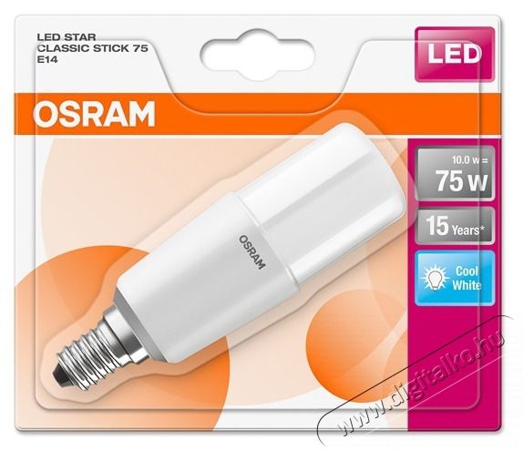 LEDVANCE Osram Star matt b&uacute;ra/10W/1050lm/4000K/E14 r&uacute;d alak&uacute; LED izz&oacute; H&aacute;ztart&aacute;s / Otthon / K&uuml;lt&eacute;r - Vil&aacute;g&iacute;t&aacute;s / elektromoss&aacute;g - L&aacute;mpa kieg&eacute;sz&iacute;tő - 410471
