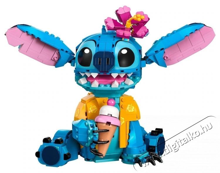 LEGO Disney - Stitch (43249) H&aacute;ztart&aacute;s / Otthon / K&uuml;lt&eacute;r - J&aacute;t&eacute;k / Sport - Kreat&iacute;v / k&eacute;szs&eacute;gfejlesztő j&aacute;t&eacute;k - 531335