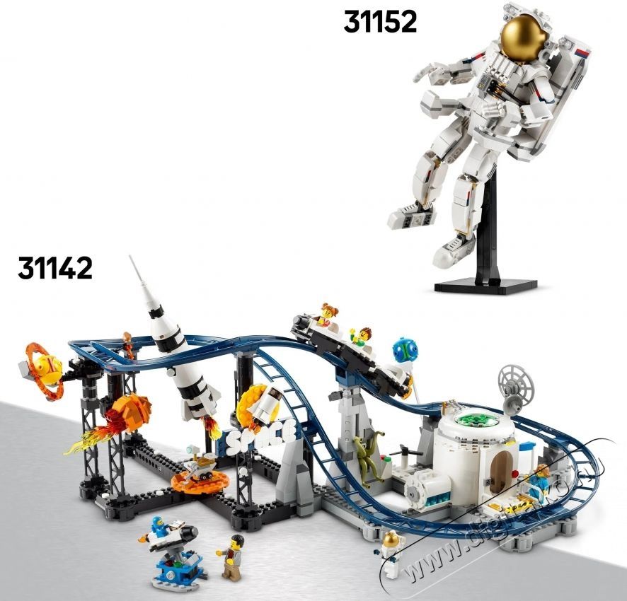 LEGO Creator 3in1 Űrrobot 31164 H&aacute;ztart&aacute;s / Otthon / K&uuml;lt&eacute;r - J&aacute;t&eacute;k / Sport - Kreat&iacute;v / k&eacute;szs&eacute;gfejlesztő j&aacute;t&eacute;k - 531387