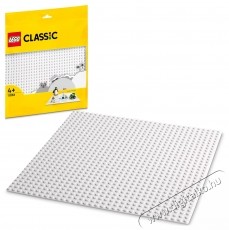 LEGO Classic - Feh&eacute;r alaplap (11026) H&aacute;ztart&aacute;s / Otthon / K&uuml;lt&eacute;r - J&aacute;t&eacute;k / Sport - Kreat&iacute;v / k&eacute;szs&eacute;gfejlesztő j&aacute;t&eacute;k - 531456