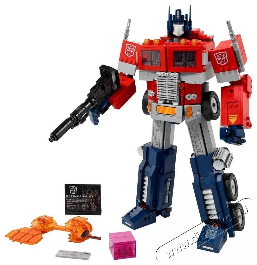 LEGO Icons 10302 Optimusz fővez&eacute;r H&aacute;ztart&aacute;s / Otthon / K&uuml;lt&eacute;r - J&aacute;t&eacute;k / Sport - Kreat&iacute;v / k&eacute;szs&eacute;gfejlesztő j&aacute;t&eacute;k - 531895