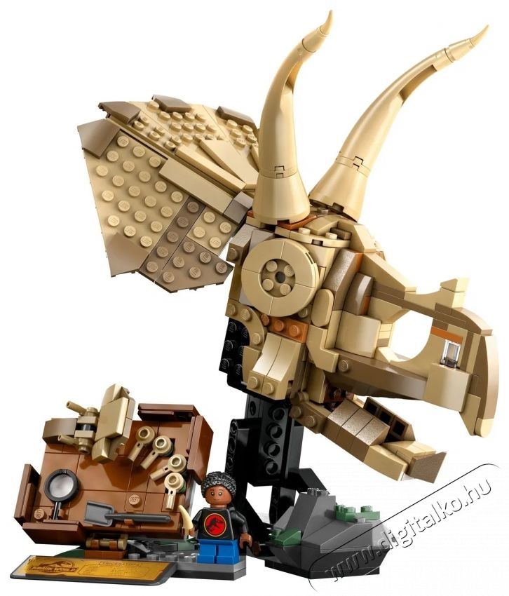 LEGO Jurassic World  76969 Din&oacute;maradv&aacute;nyok  Triceratops-koponya H&aacute;ztart&aacute;s / Otthon / K&uuml;lt&eacute;r - J&aacute;t&eacute;k / Sport - Kreat&iacute;v / k&eacute;szs&eacute;gfejlesztő j&aacute;t&eacute;k - 531900