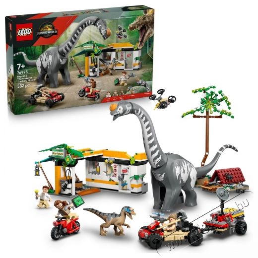 LEGO Jurassic World 76973 A raptor &eacute;s a Titanosaurus keres&eacute;se H&aacute;ztart&aacute;s / Otthon / K&uuml;lt&eacute;r - J&aacute;t&eacute;k / Sport - Kreat&iacute;v / k&eacute;szs&eacute;gfejlesztő j&aacute;t&eacute;k - 531901