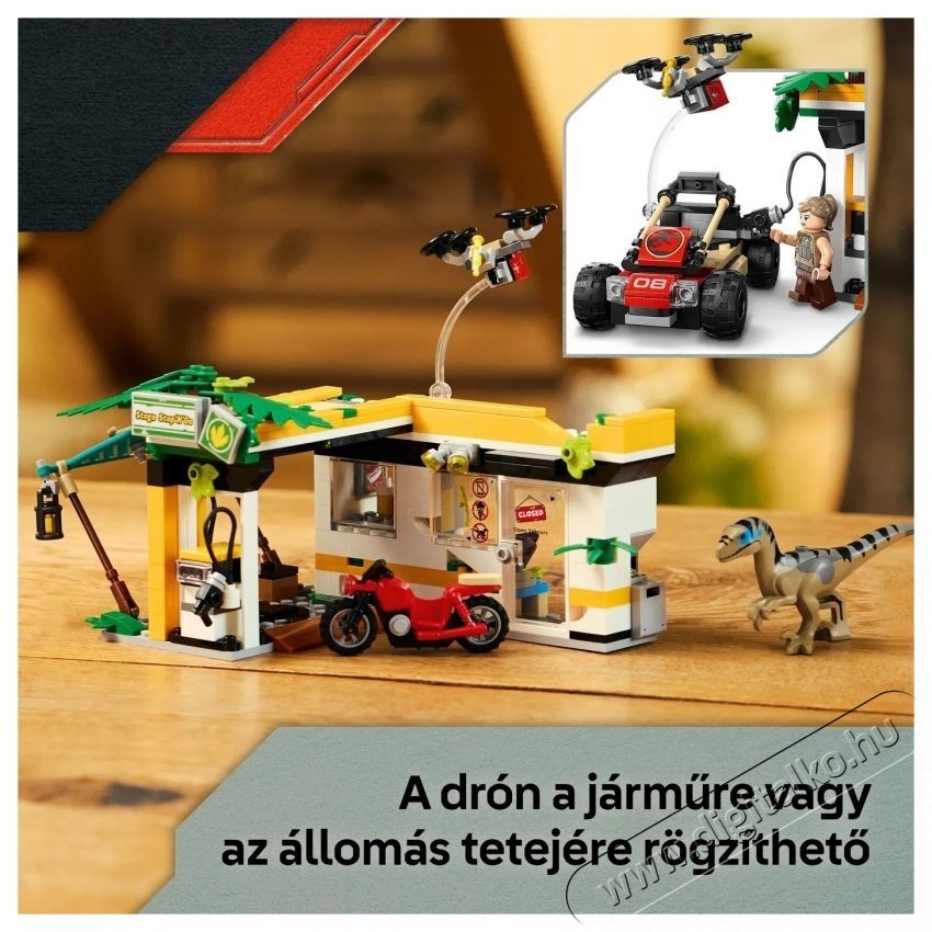LEGO Jurassic World 76973 A raptor &eacute;s a Titanosaurus keres&eacute;se H&aacute;ztart&aacute;s / Otthon / K&uuml;lt&eacute;r - J&aacute;t&eacute;k / Sport - Kreat&iacute;v / k&eacute;szs&eacute;gfejlesztő j&aacute;t&eacute;k - 531901