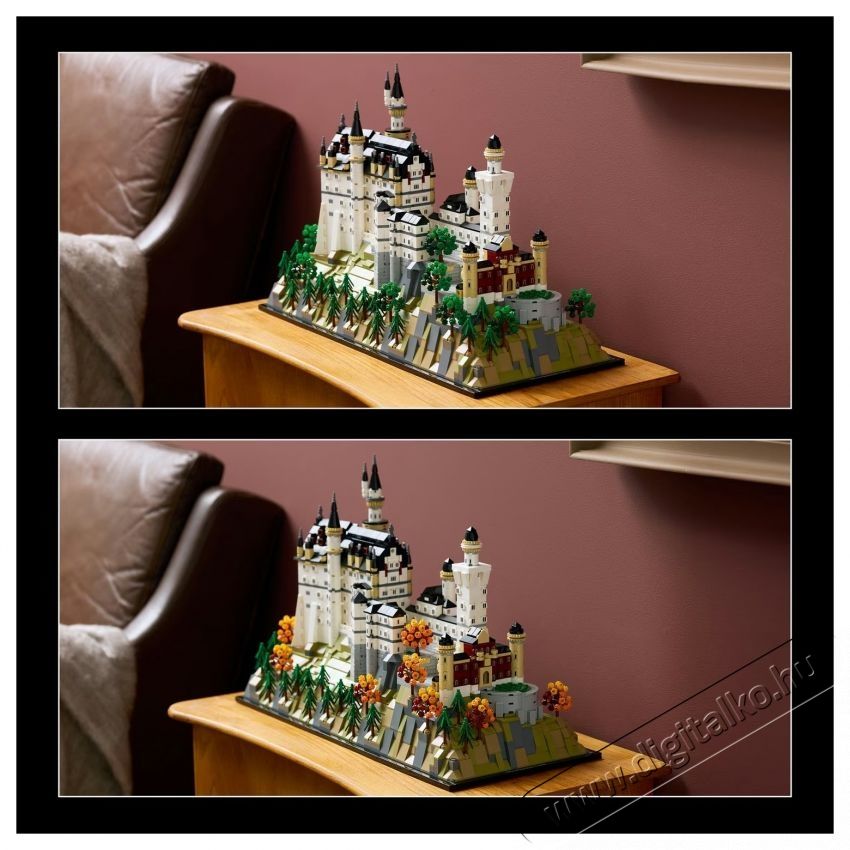 LEGO Architecture - Neuschwanstein kast&eacute;ly (21063)  H&aacute;ztart&aacute;s / Otthon / K&uuml;lt&eacute;r - J&aacute;t&eacute;k / Sport - Kreat&iacute;v / k&eacute;szs&eacute;gfejlesztő j&aacute;t&eacute;k - 537636