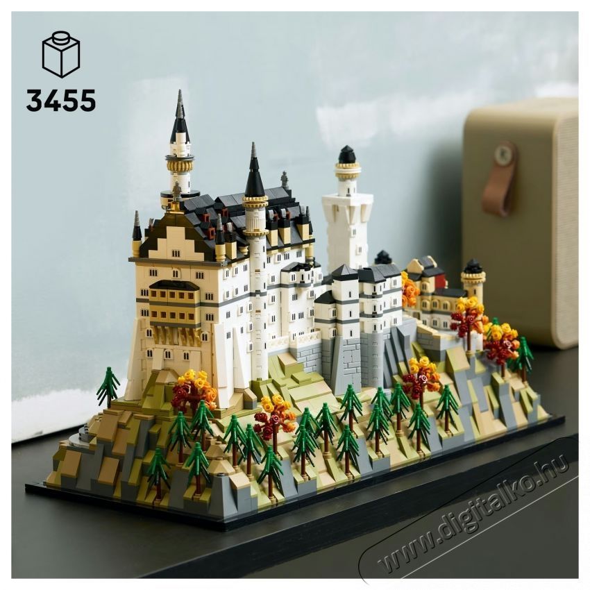 LEGO Architecture - Neuschwanstein kast&eacute;ly (21063)  H&aacute;ztart&aacute;s / Otthon / K&uuml;lt&eacute;r - J&aacute;t&eacute;k / Sport - Kreat&iacute;v / k&eacute;szs&eacute;gfejlesztő j&aacute;t&eacute;k - 537636
