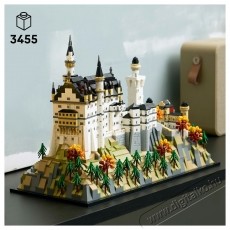 LEGO Architecture - Neuschwanstein kast&eacute;ly (21063)  H&aacute;ztart&aacute;s / Otthon / K&uuml;lt&eacute;r - J&aacute;t&eacute;k / Sport - Kreat&iacute;v / k&eacute;szs&eacute;gfejlesztő j&aacute;t&eacute;k - 537636