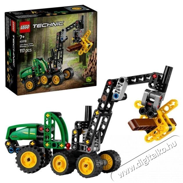 LEGO Technic - John Deere 1470H kerekes betakar&iacute;t&oacute;g&eacute;p (42218)  H&aacute;ztart&aacute;s / Otthon / K&uuml;lt&eacute;r - J&aacute;t&eacute;k / Sport - Kreat&iacute;v / k&eacute;szs&eacute;gfejlesztő j&aacute;t&eacute;k - 538298
