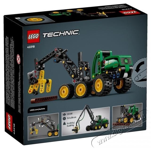 LEGO Technic - John Deere 1470H kerekes betakar&iacute;t&oacute;g&eacute;p (42218)  H&aacute;ztart&aacute;s / Otthon / K&uuml;lt&eacute;r - J&aacute;t&eacute;k / Sport - Kreat&iacute;v / k&eacute;szs&eacute;gfejlesztő j&aacute;t&eacute;k - 538298