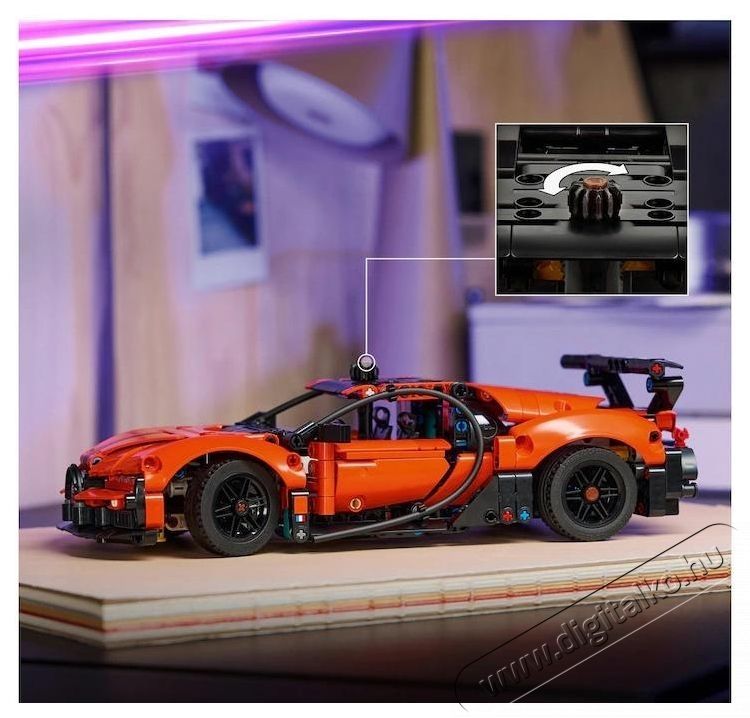 LEGO Technic - Bugatti Chiron Pur Sport hiperaut&oacute; (42222) H&aacute;ztart&aacute;s / Otthon / K&uuml;lt&eacute;r - J&aacute;t&eacute;k / Sport - Kreat&iacute;v / k&eacute;szs&eacute;gfejlesztő j&aacute;t&eacute;k - 538304