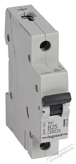 Legrand 419138 RX3 B25 6kA BIC 1 p&oacute;lus&uacute; kismegszak&iacute;t&oacute; H&aacute;ztart&aacute;s / Otthon / K&uuml;lt&eacute;r - Vil&aacute;g&iacute;t&aacute;s / elektromoss&aacute;g - H&aacute;l&oacute;zati eloszt&oacute; / hosszabb&iacute;t&oacute; / adapter - 391745