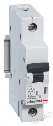 Legrand 419202 RX3 C16 6kA BIC 1 p&oacute;lus&uacute; kismegszak&iacute;t&oacute; H&aacute;ztart&aacute;s / Otthon / K&uuml;lt&eacute;r - Vil&aacute;g&iacute;t&aacute;s / elektromoss&aacute;g - H&aacute;l&oacute;zati eloszt&oacute; / hosszabb&iacute;t&oacute; / adapter - 391739