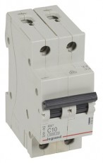Legrand 419222 RX3 C10 6kA BIC 2 p&oacute;lus&uacute; kismegszak&iacute;t&oacute; H&aacute;ztart&aacute;s / Otthon / K&uuml;lt&eacute;r - Vil&aacute;g&iacute;t&aacute;s / elektromoss&aacute;g - H&aacute;l&oacute;zati eloszt&oacute; / hosszabb&iacute;t&oacute; / adapter - 392520