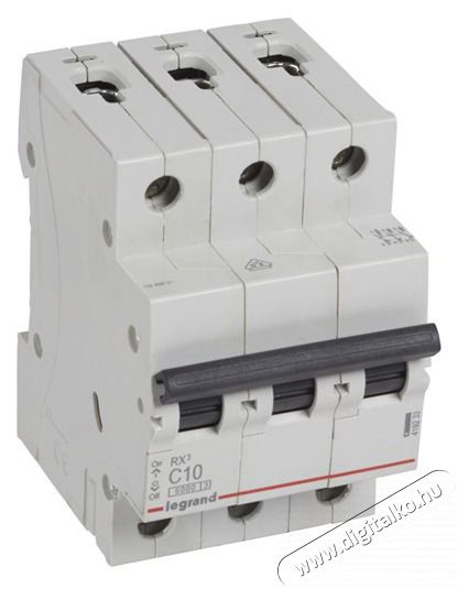 Legrand 419233 RX3 C10 6kA BIC 3 p&oacute;lus&uacute; kismegszak&iacute;t&oacute; H&aacute;ztart&aacute;s / Otthon / K&uuml;lt&eacute;r - Vil&aacute;g&iacute;t&aacute;s / elektromoss&aacute;g - H&aacute;l&oacute;zati eloszt&oacute; / hosszabb&iacute;t&oacute; / adapter - 392519