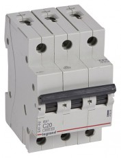 Legrand 419236 RX3 C20 6kA BIC 3 p&oacute;lus&uacute; kismegszak&iacute;t&oacute; H&aacute;ztart&aacute;s / Otthon / K&uuml;lt&eacute;r - Vil&aacute;g&iacute;t&aacute;s / elektromoss&aacute;g - H&aacute;l&oacute;zati eloszt&oacute; / hosszabb&iacute;t&oacute; / adapter - 392517
