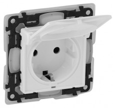 Legrand 753119 Valena Life feh&eacute;r 2P+F IP44 csatlakoz&oacute;aljzat gyermekv&eacute;delemmel, csap&oacute;fed&eacute;llel H&aacute;ztart&aacute;s / Otthon / K&uuml;lt&eacute;r - Vil&aacute;g&iacute;t&aacute;s / elektromoss&aacute;g - H&aacute;l&oacute;zati eloszt&oacute; / hosszabb&iacute;t&oacute; / adapter - 392333