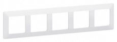 Legrand 754005 Valena Life feh&eacute;r 5-&ouml;s keret H&aacute;ztart&aacute;s / Otthon / K&uuml;lt&eacute;r - Vil&aacute;g&iacute;t&aacute;s / elektromoss&aacute;g - H&aacute;l&oacute;zati eloszt&oacute; / hosszabb&iacute;t&oacute; / adapter - 392382