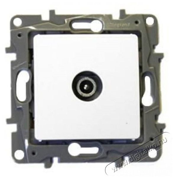 Legrand 764555 Nilo&eacute; TV csatlakoz&oacute;aljzat v&eacute;gz&aacute;r&oacute; 10dB - feh&eacute;r  Iroda &eacute;s sz&aacute;m&iacute;t&aacute;stechnika - H&aacute;l&oacute;zat - H&aacute;l&oacute;zati kieg&eacute;sz&iacute;tő - 391975