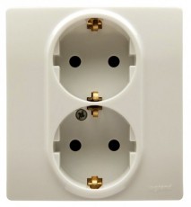 Legrand 764634 Nilo&eacute; 2&times;2P+F csatlakoz&oacute;aljzat - b&eacute;zs  H&aacute;ztart&aacute;s / Otthon / K&uuml;lt&eacute;r - Vil&aacute;g&iacute;t&aacute;s / elektromoss&aacute;g - H&aacute;l&oacute;zati eloszt&oacute; / hosszabb&iacute;t&oacute; / adapter - 391976