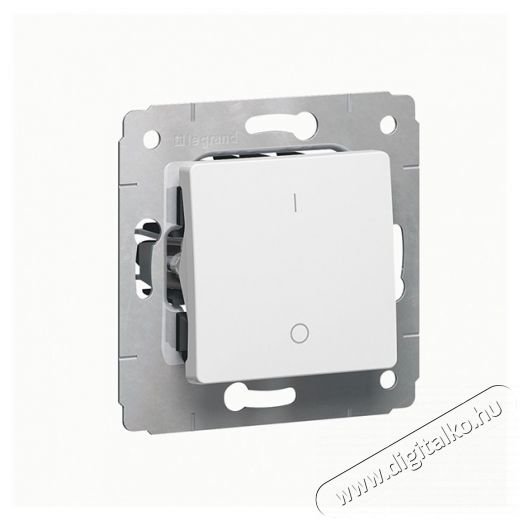 Legrand 773602 Cariva feh&eacute;r k&eacute;tp&oacute;lus&uacute; kapcsol&oacute; H&aacute;ztart&aacute;s / Otthon / K&uuml;lt&eacute;r - Vil&aacute;g&iacute;t&aacute;s / elektromoss&aacute;g - H&aacute;l&oacute;zati eloszt&oacute; / hosszabb&iacute;t&oacute; / adapter - 392370