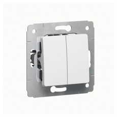 Legrand 773608 Cariva feh&eacute;r kettős v&aacute;lt&oacute;kapcsol&oacute; H&aacute;ztart&aacute;s / Otthon / K&uuml;lt&eacute;r - Vil&aacute;g&iacute;t&aacute;s / elektromoss&aacute;g - H&aacute;l&oacute;zati eloszt&oacute; / hosszabb&iacute;t&oacute; / adapter - 392097
