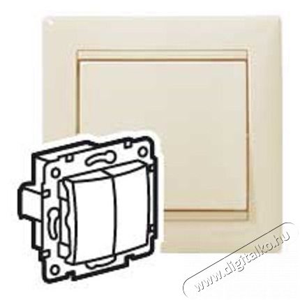 Legrand 774305 Valena elef&eacute;ntcsont csill&aacute;rkapcsol&oacute; H&aacute;ztart&aacute;s / Otthon / K&uuml;lt&eacute;r - Vil&aacute;g&iacute;t&aacute;s / elektromoss&aacute;g - H&aacute;l&oacute;zati eloszt&oacute; / hosszabb&iacute;t&oacute; / adapter - 392375