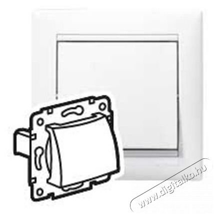 Legrand 774447 Valena feh&eacute;r k&aacute;belkivezető H&aacute;ztart&aacute;s / Otthon / K&uuml;lt&eacute;r - Vil&aacute;g&iacute;t&aacute;s / elektromoss&aacute;g - H&aacute;l&oacute;zati eloszt&oacute; / hosszabb&iacute;t&oacute; / adapter - 392188