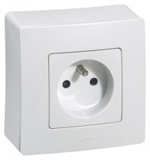 Legrand 664798 Nilo&eacute; feh&eacute;r 1-es kiemelő keret Tv kieg&eacute;sz&iacute;tők - K&aacute;bel / csatlakoz&oacute; - Csatlakoz&oacute; / eloszt&oacute; / &aacute;talak&iacute;t&oacute; - 392730