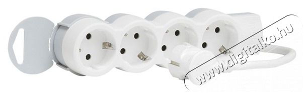 Legrand 695006 ST 1,5m vezet&eacute;kkel feh&eacute;r-sz&uuml;rke eloszt&oacute;sor H&aacute;ztart&aacute;s / Otthon / K&uuml;lt&eacute;r - Vil&aacute;g&iacute;t&aacute;s / elektromoss&aacute;g - H&aacute;l&oacute;zati eloszt&oacute; / hosszabb&iacute;t&oacute; / adapter - 392670