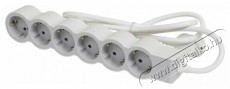 Legrand 694557 1,5m vezet&eacute;kkel feh&eacute;r-sz&uuml;rke 6x2P+F eloszt&oacute;sor H&aacute;ztart&aacute;s / Otthon / K&uuml;lt&eacute;r - Vil&aacute;g&iacute;t&aacute;s / elektromoss&aacute;g - H&aacute;l&oacute;zati eloszt&oacute; / hosszabb&iacute;t&oacute; / adapter - 398355