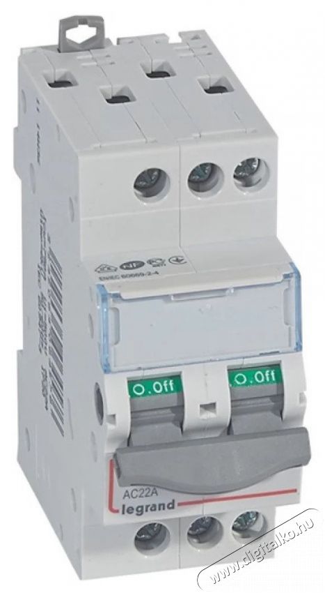 Legrand 406457 DX3-I 3P 20A terhel&eacute;skapcsol&oacute; H&aacute;ztart&aacute;s / Otthon / K&uuml;lt&eacute;r - Vil&aacute;g&iacute;t&aacute;s / elektromoss&aacute;g - H&aacute;l&oacute;zati eloszt&oacute; / hosszabb&iacute;t&oacute; / adapter - 392473