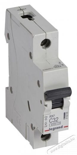 Legrand 419205 RX3 C32 6kA BIC 1 p&oacute;lus&uacute; kismegszak&iacute;t&oacute; H&aacute;ztart&aacute;s / Otthon / K&uuml;lt&eacute;r - Vil&aacute;g&iacute;t&aacute;s / elektromoss&aacute;g - H&aacute;l&oacute;zati eloszt&oacute; / hosszabb&iacute;t&oacute; / adapter - 391956